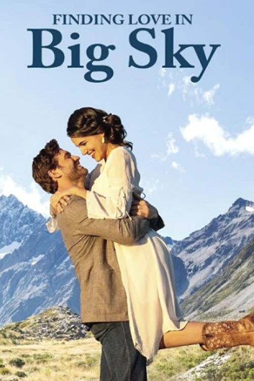 Finding Love in Big Sky, Montana movie poster print