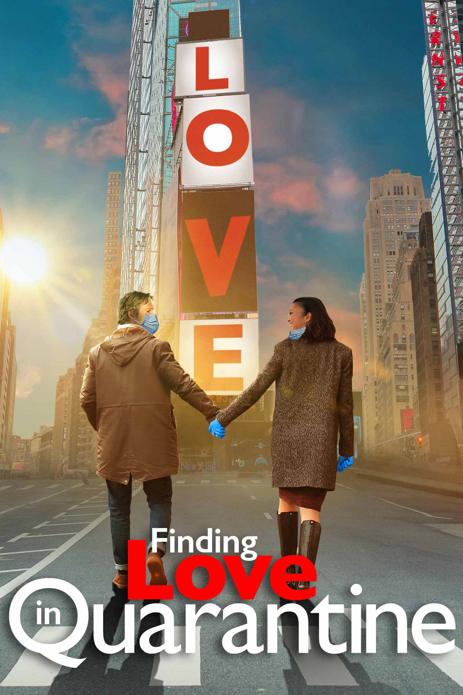 Finding Love in Quarantine: The Movie movie poster print