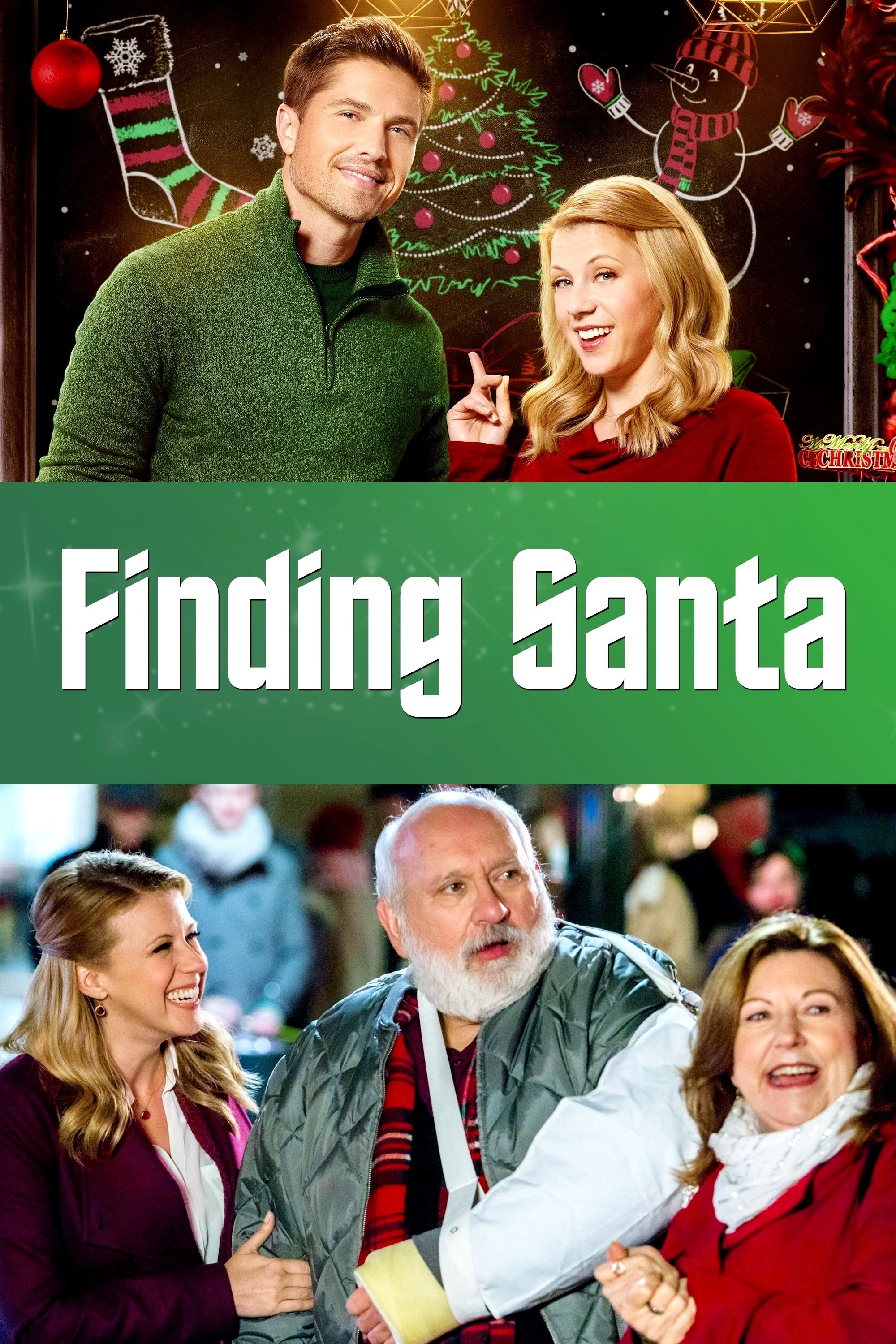 Finding Santa movie poster print