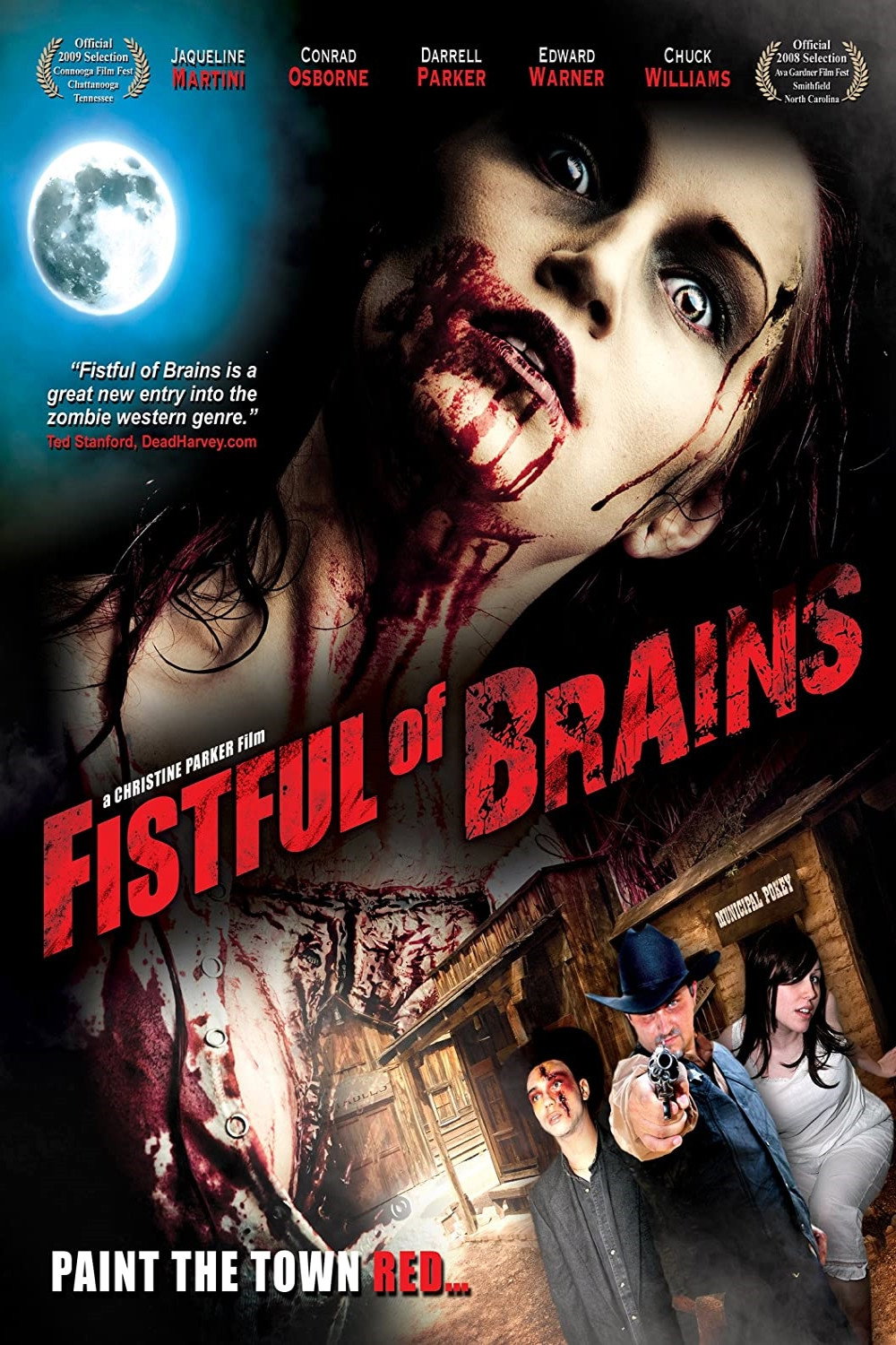 Fistful of Brains movie poster print