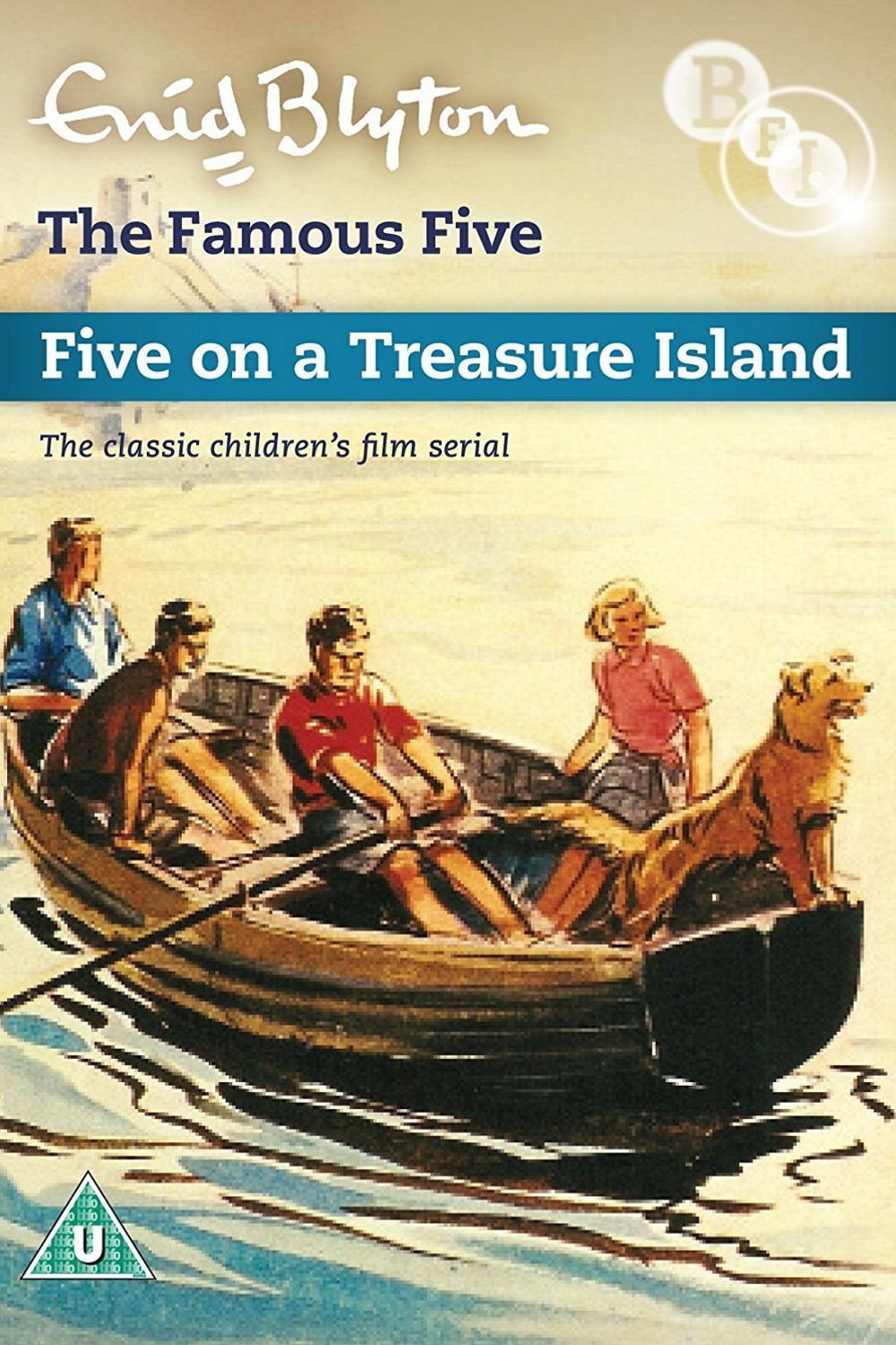Five on a Treasure Island movie poster print