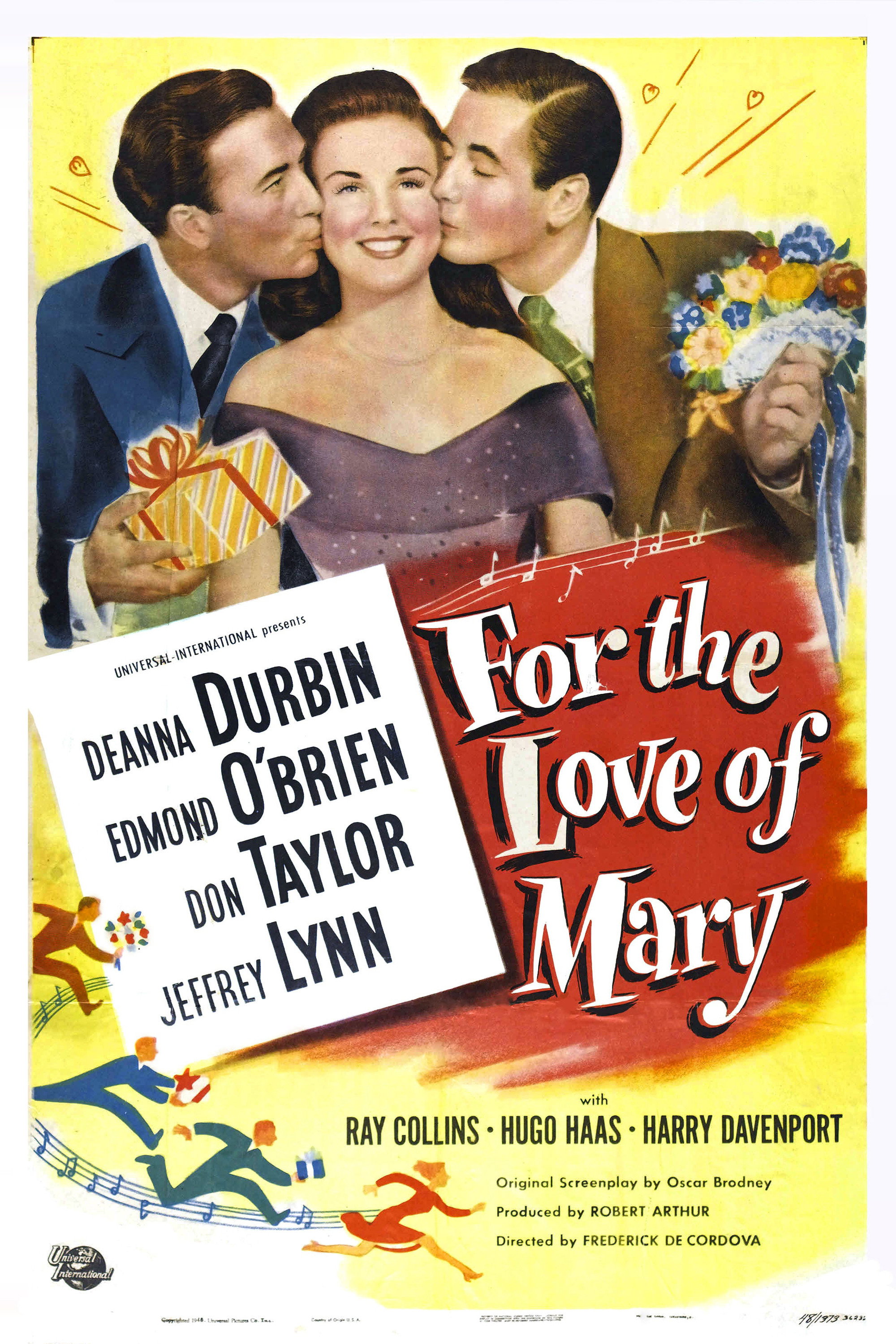 For the Love of Mary movie poster print