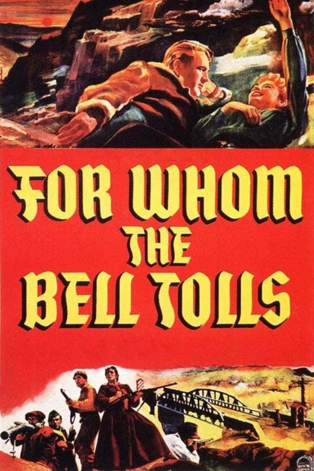 For Whom the Bell Tolls movie poster print