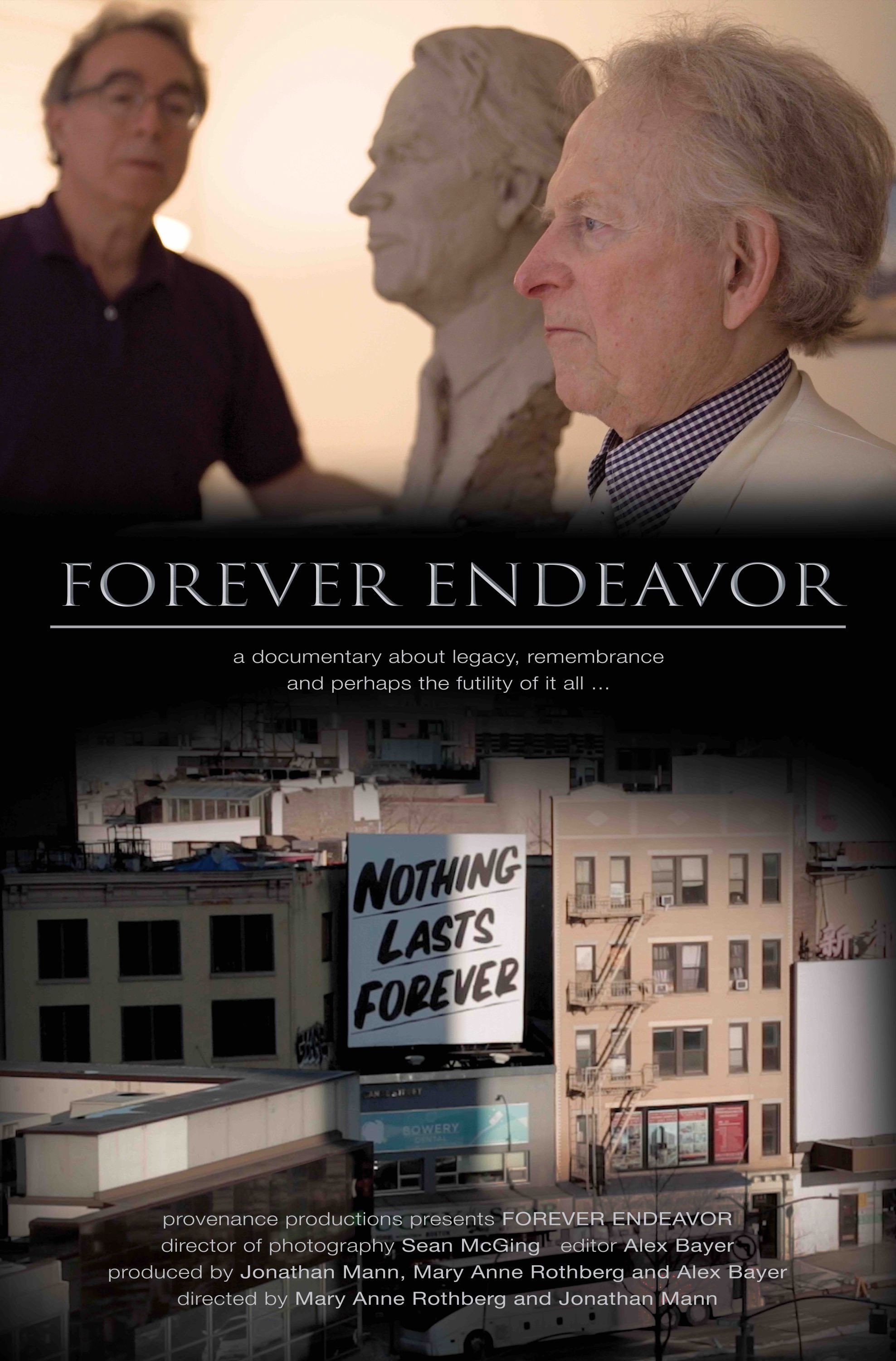 Forever Endeavor movie poster print
