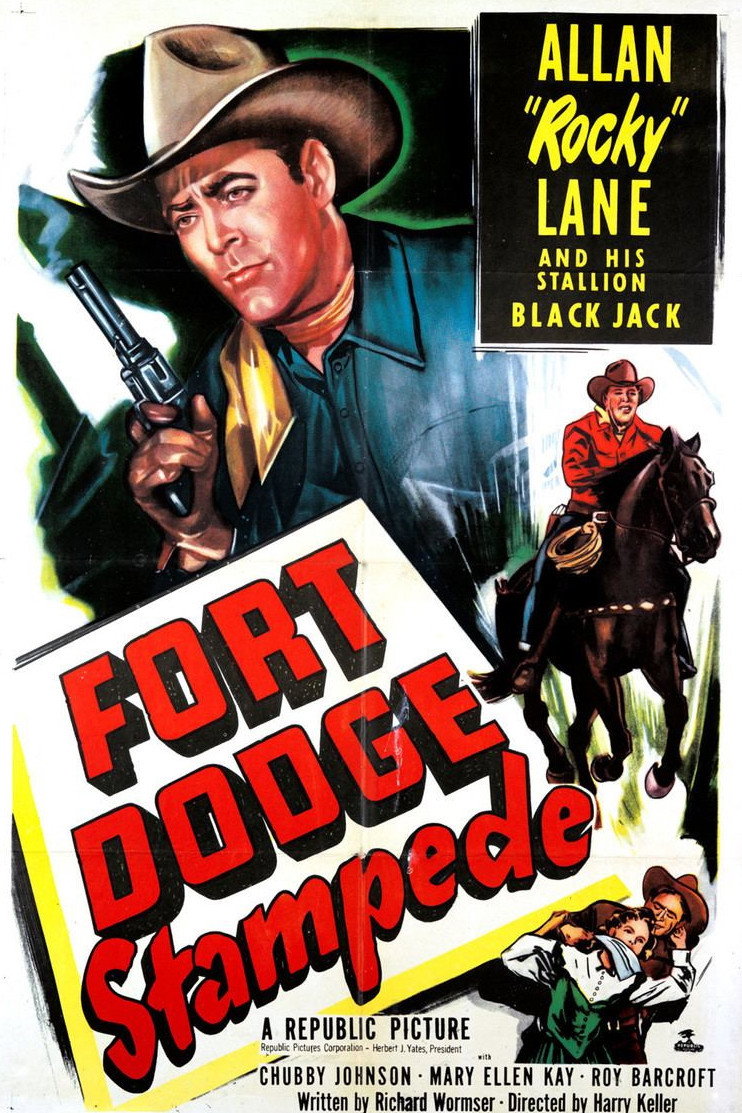 Fort Dodge Stampede movie poster print