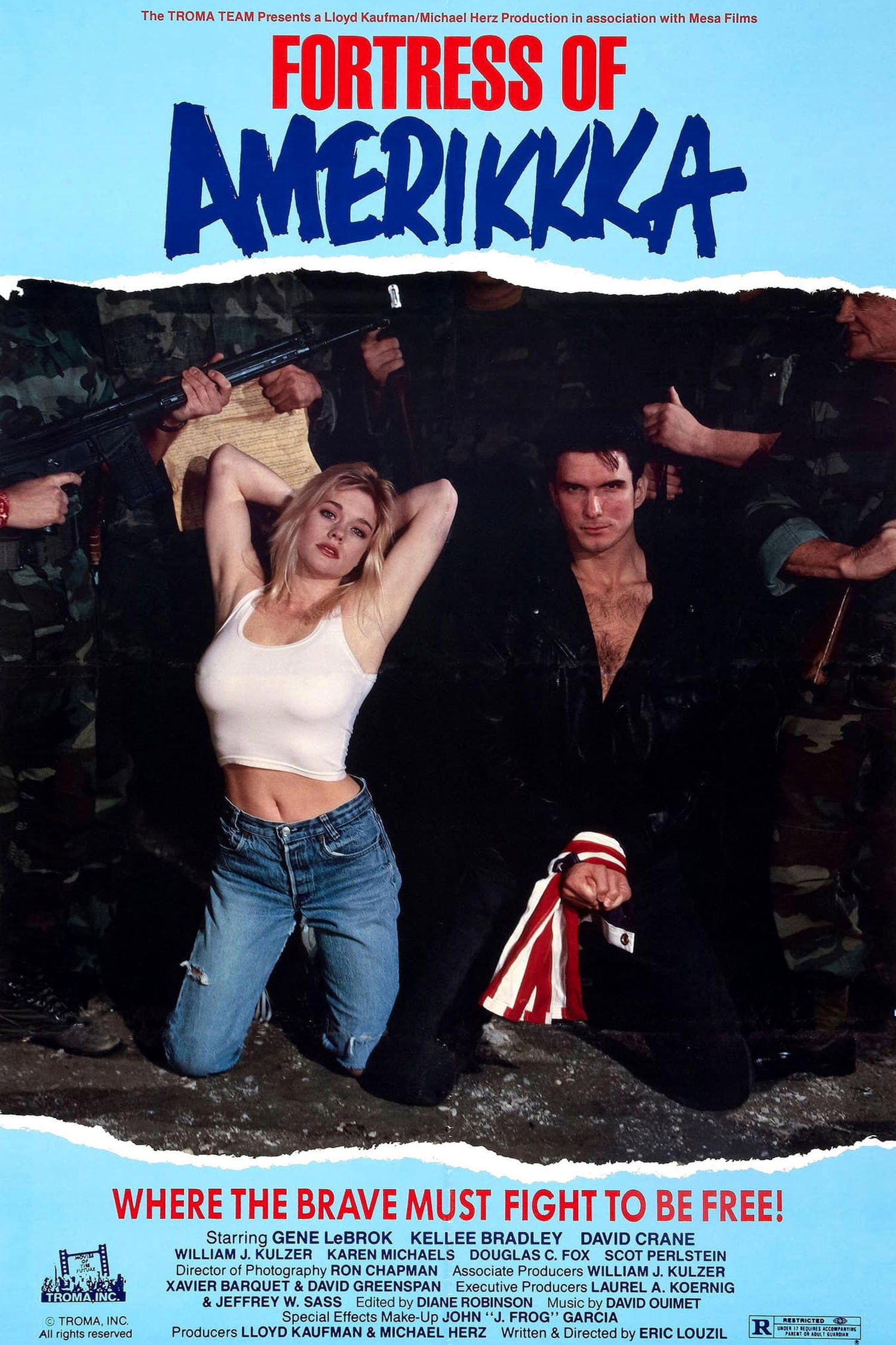 Fortress of Amerikkka movie poster print