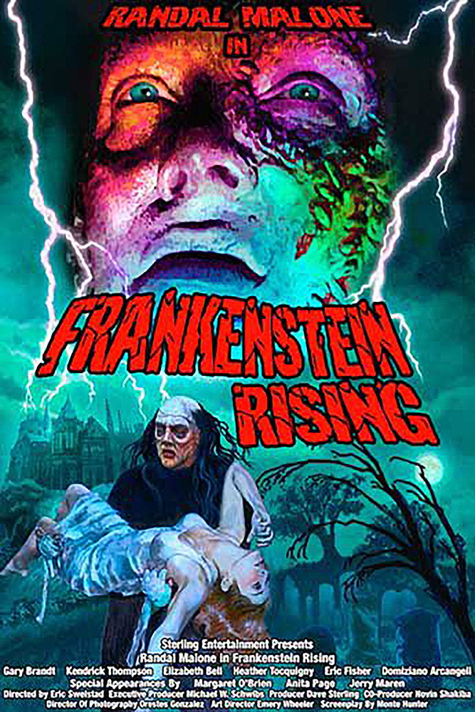 Frankenstein Rising movie poster print