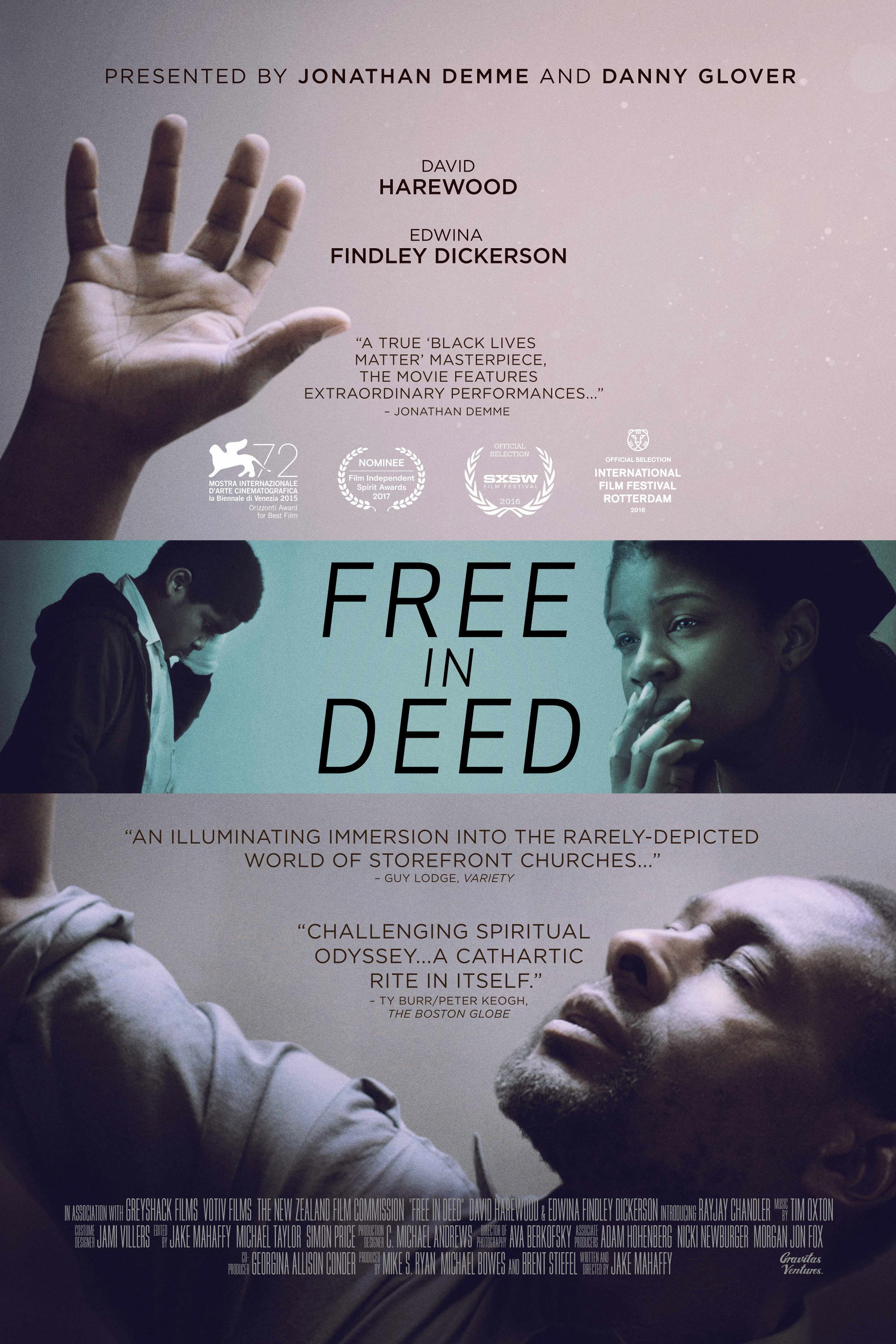 Free in Deed movie poster print