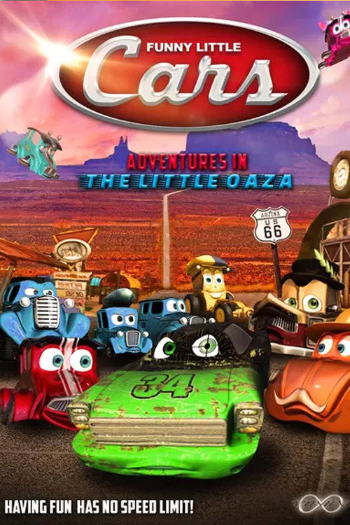 Funny Little Cars: Adventures in the Little Oaza movie poster print
