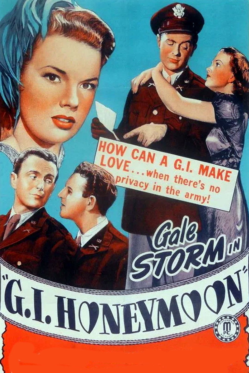 G.I. Honeymoon movie poster print