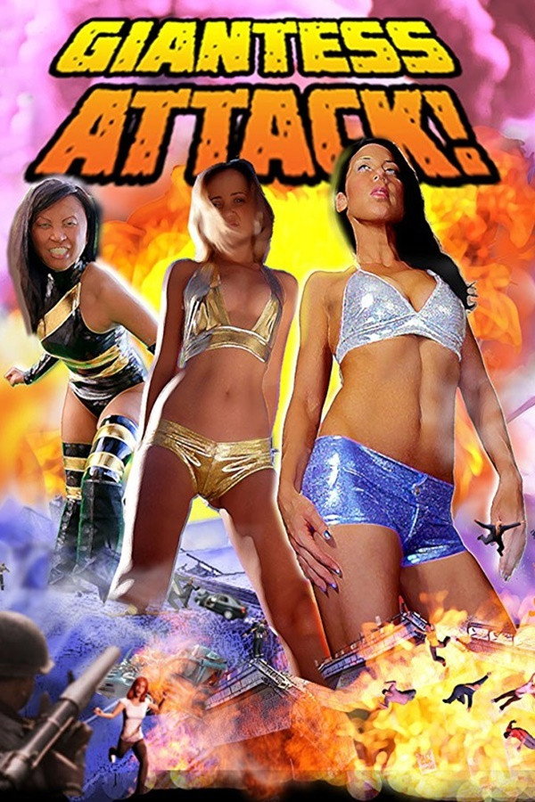 Giantess Attack movie poster print