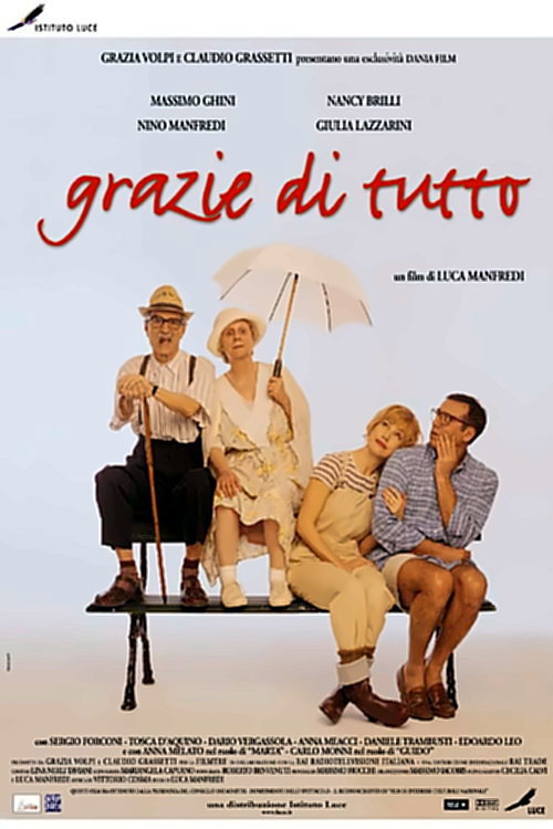 Grazie di tutto movie poster print