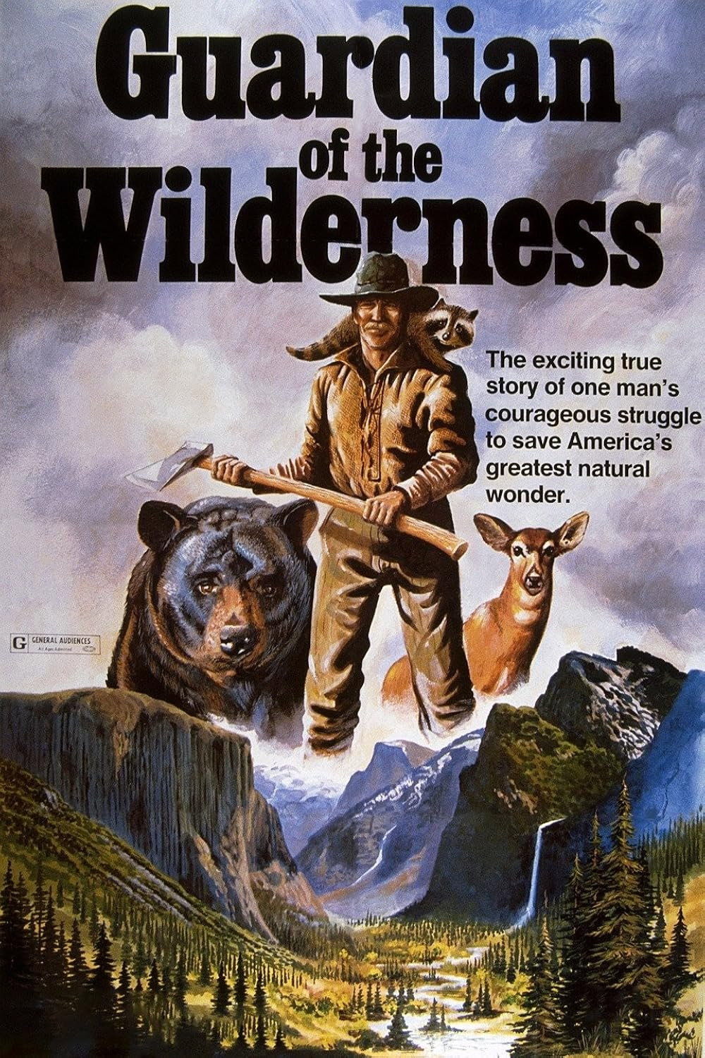 Guardian of the Wilderness movie poster print