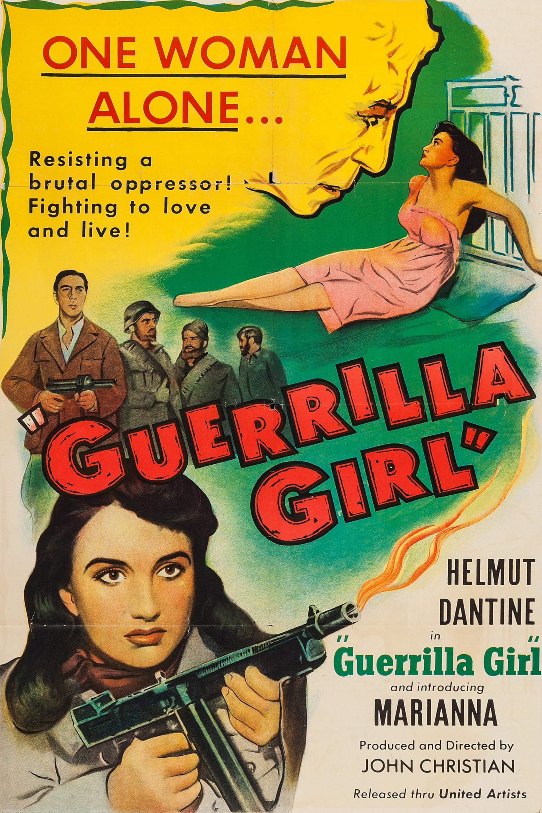 Guerrilla Girl movie poster print