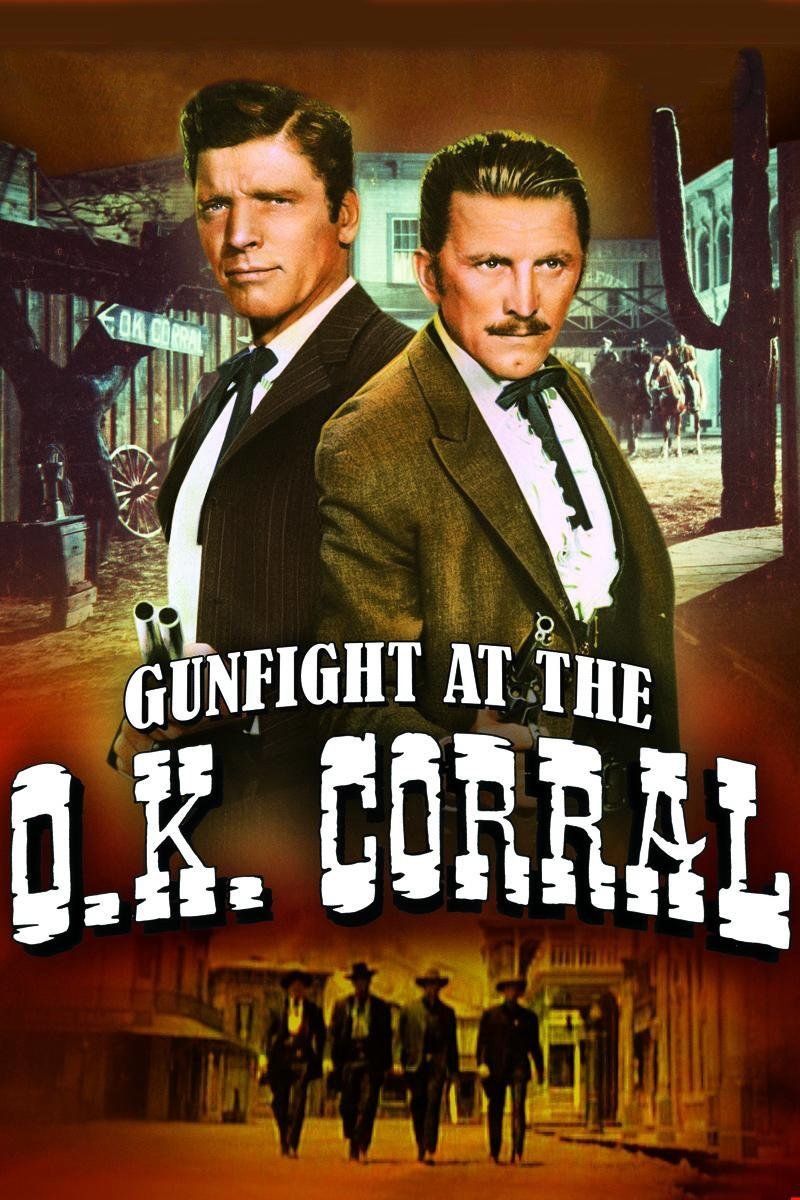 Gunfight at the O.K. Corral movie poster print