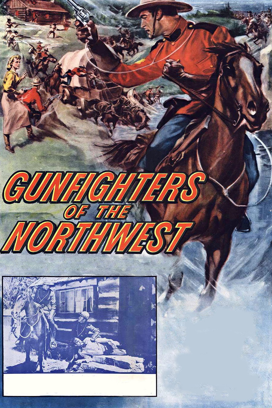 Gunfighters of the Northwest movie poster print