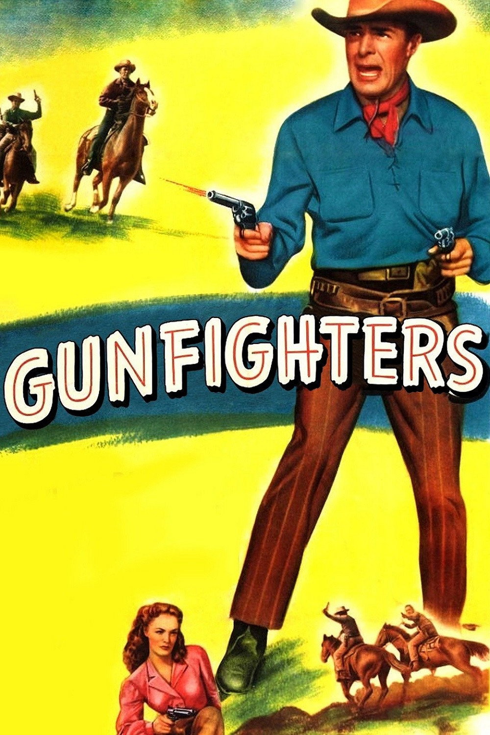 Gunfighters movie poster print