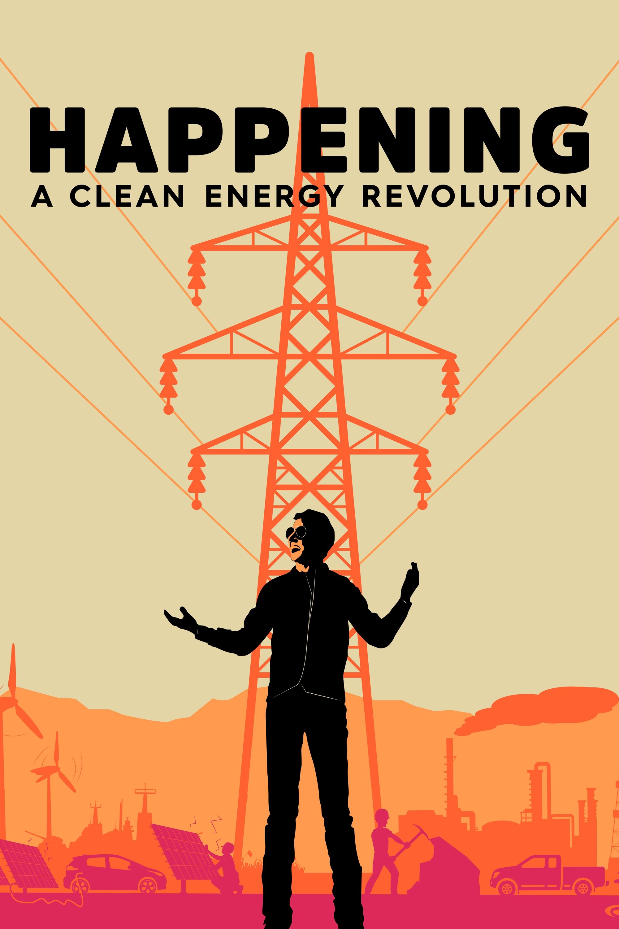 Happening: A Clean Energy Revolution movie poster print