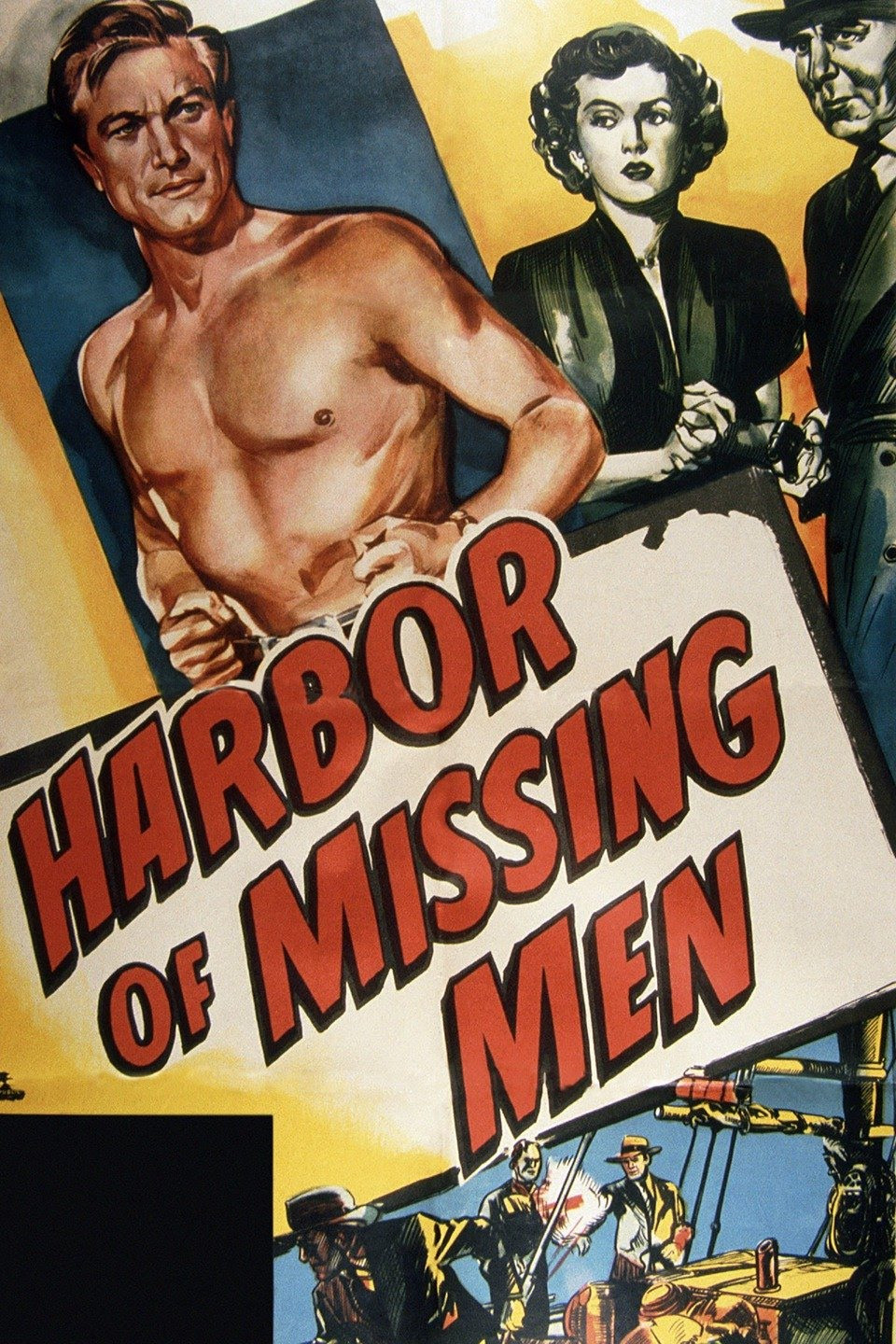 Harbor of Missing Men movie poster print