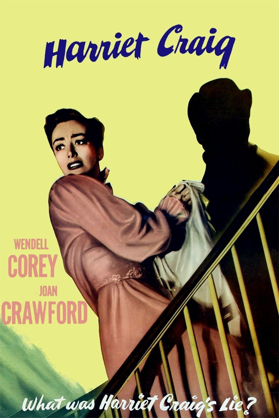 Harriet Craig movie poster print
