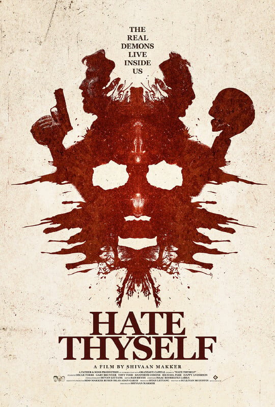 Hate Thyself movie poster print