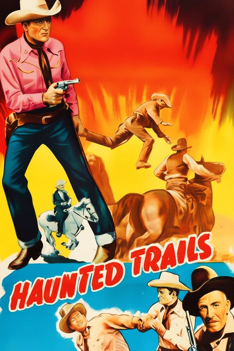 Haunted Trails movie poster print