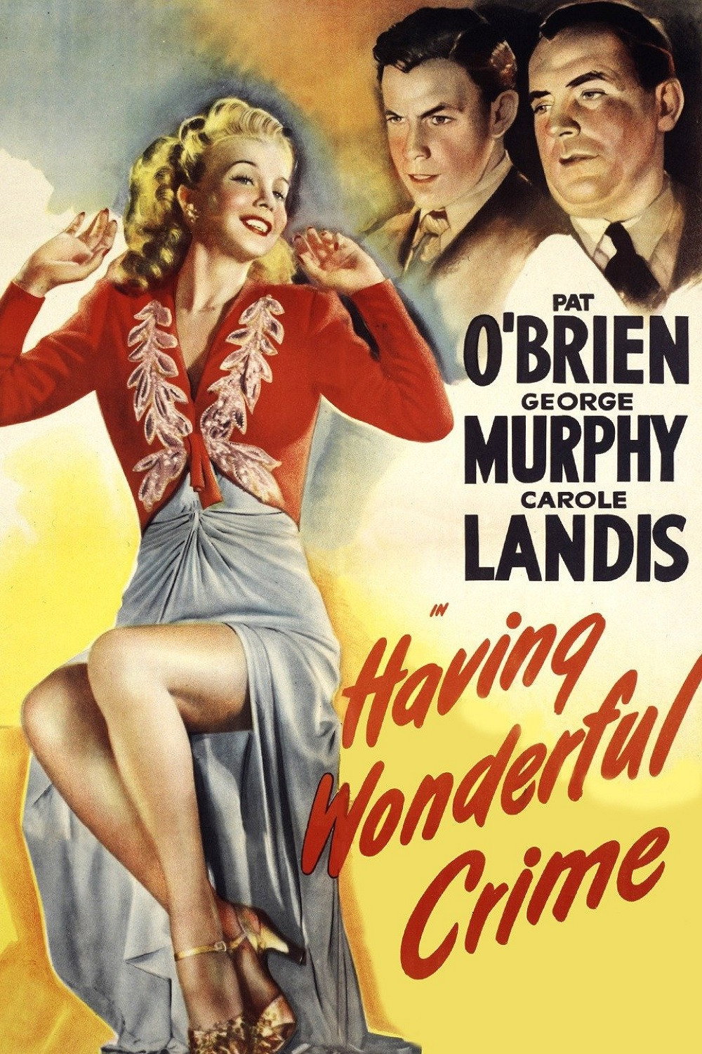 Having Wonderful Crime movie poster print