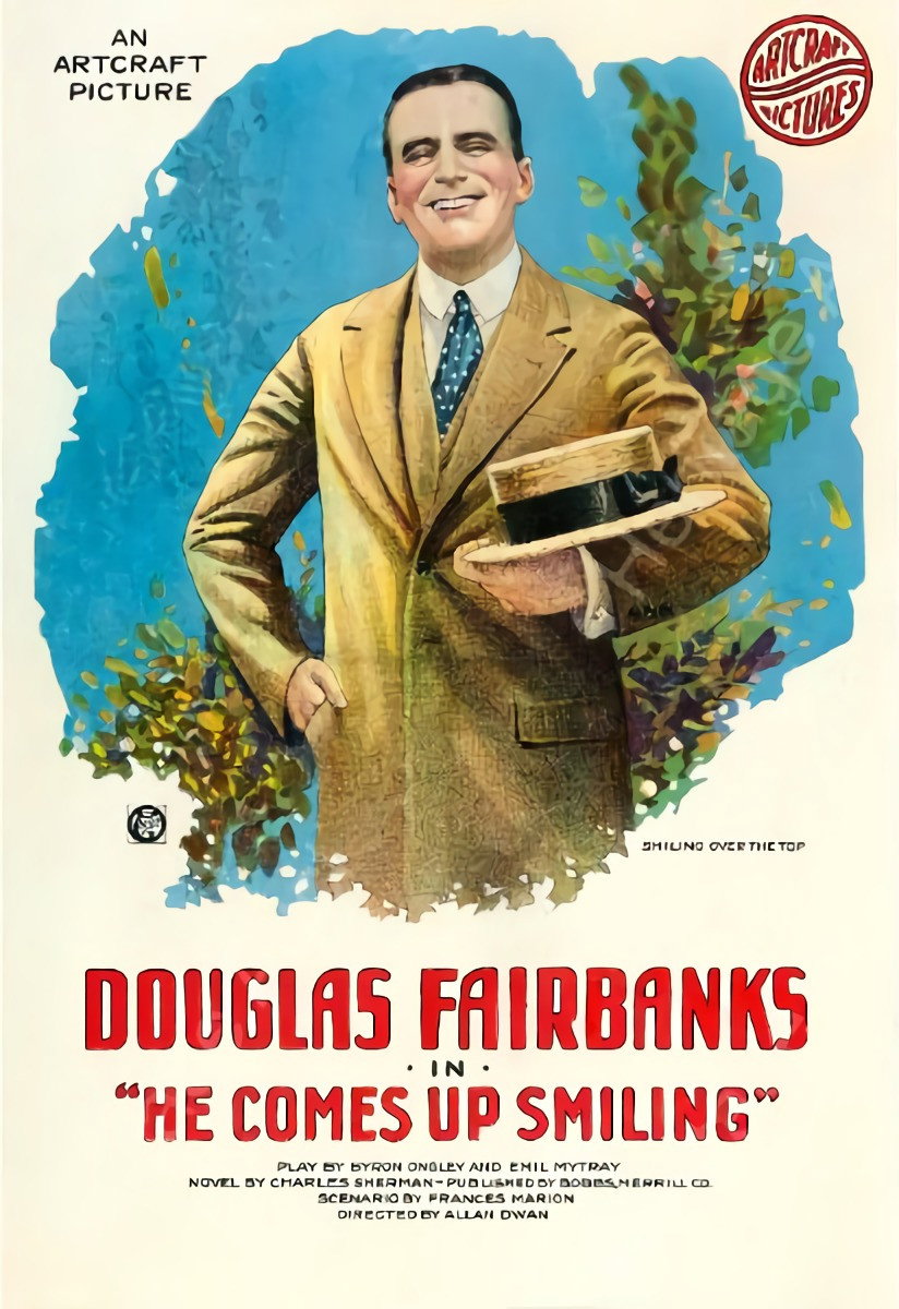 He Comes Up Smiling movie poster print