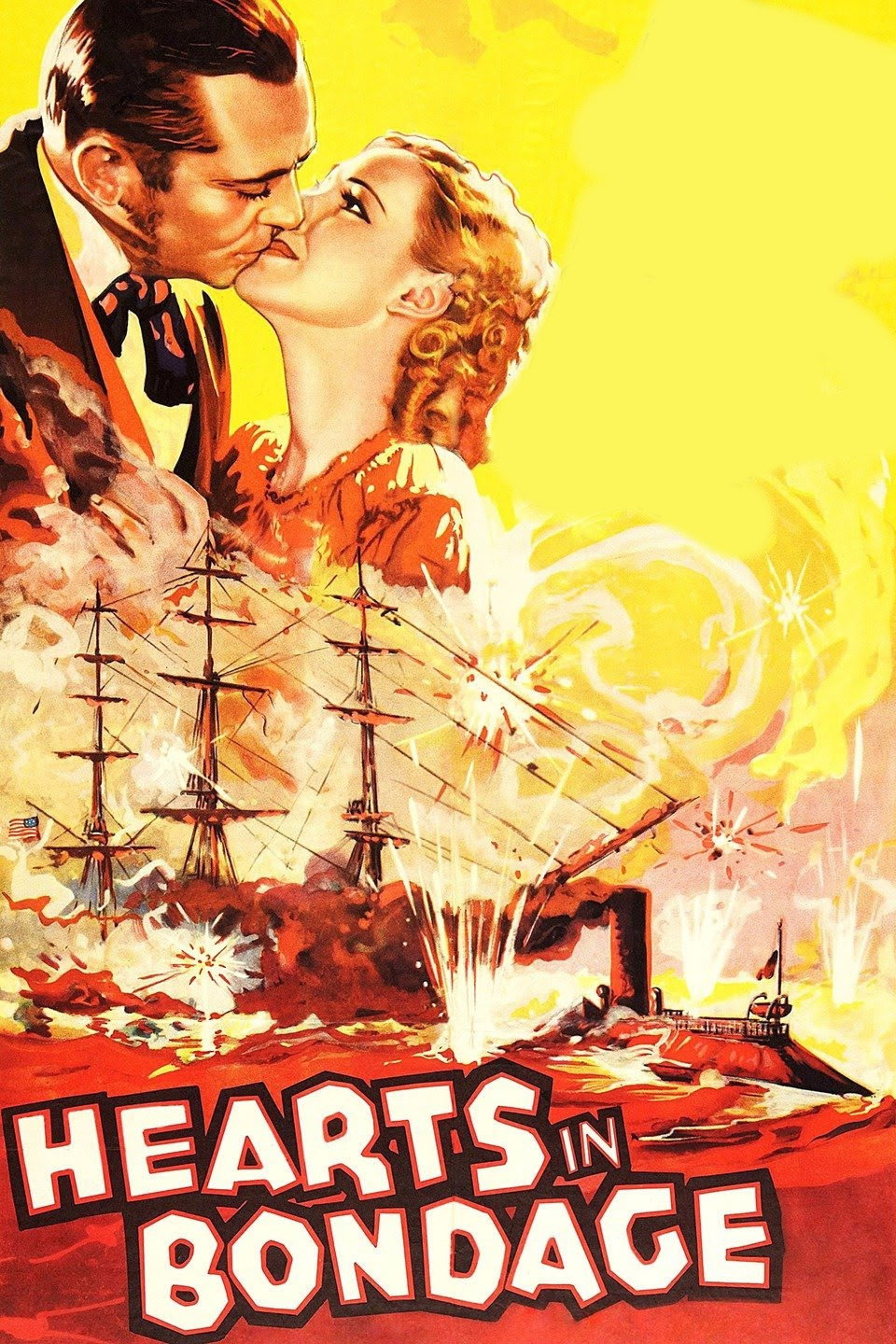 Hearts in Bondage movie poster print