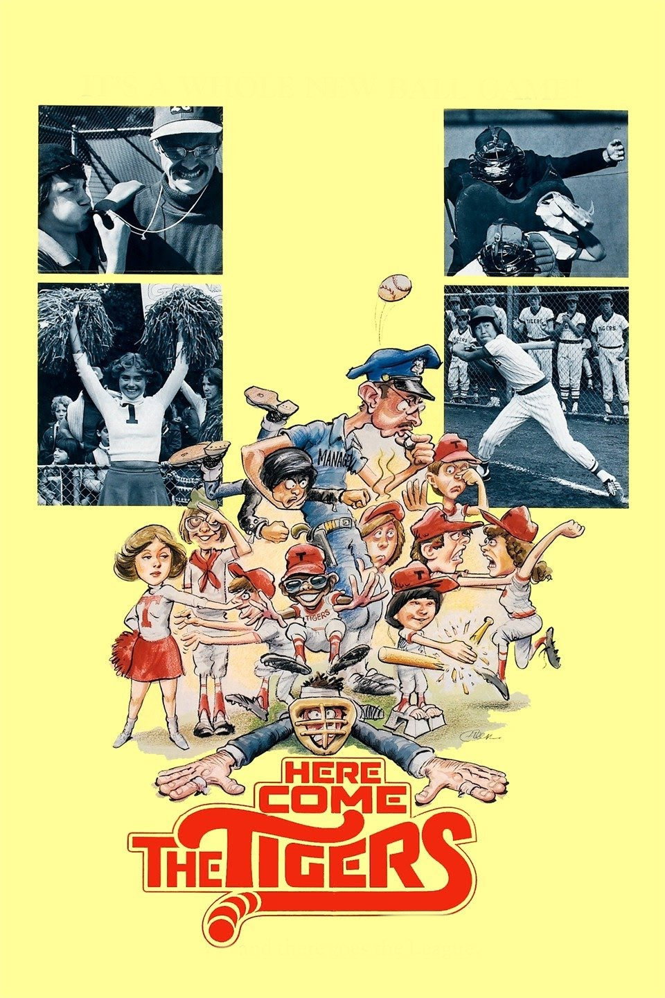 Here Come the Tigers movie poster print