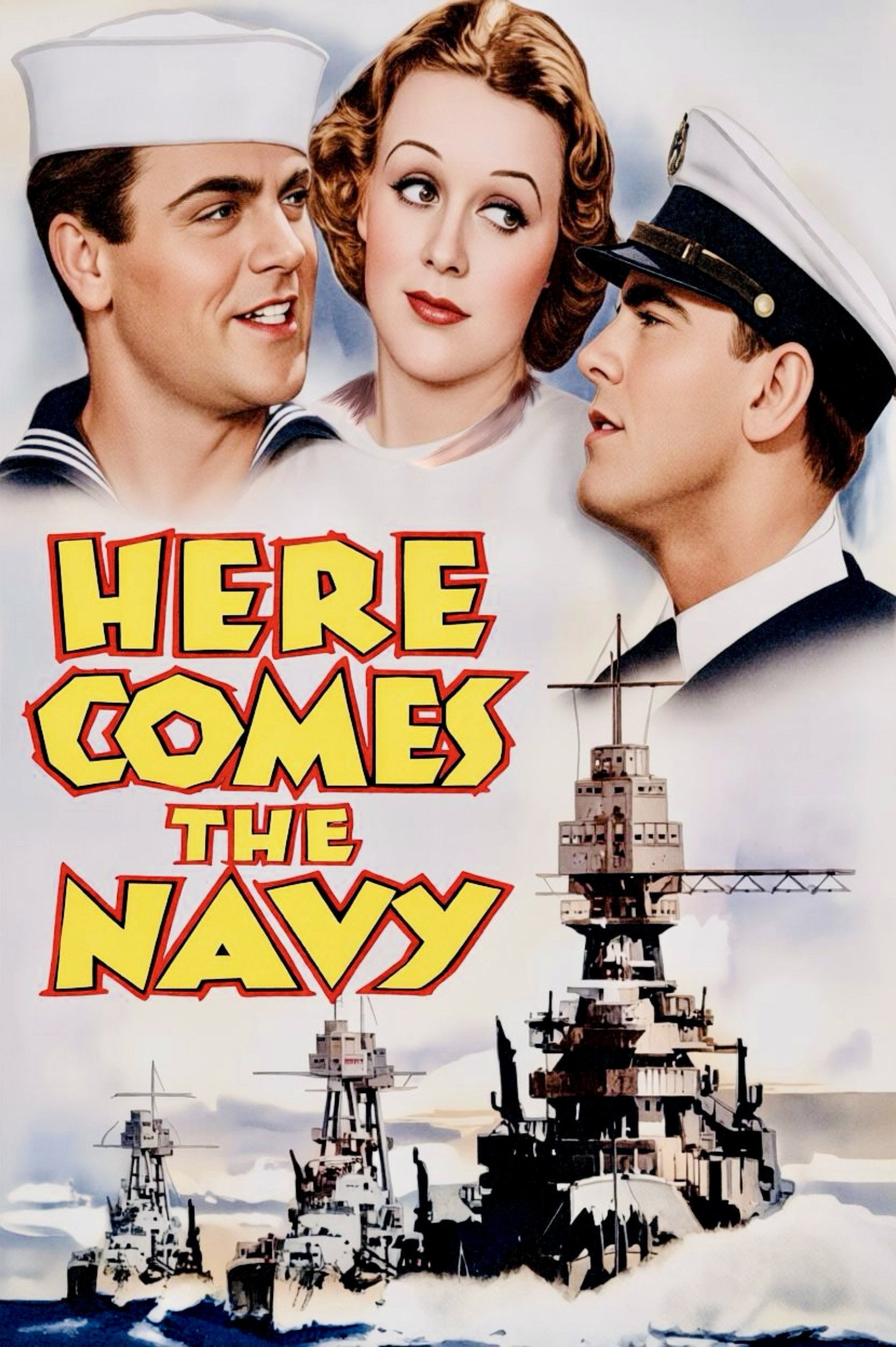 Here Comes the Navy movie poster print