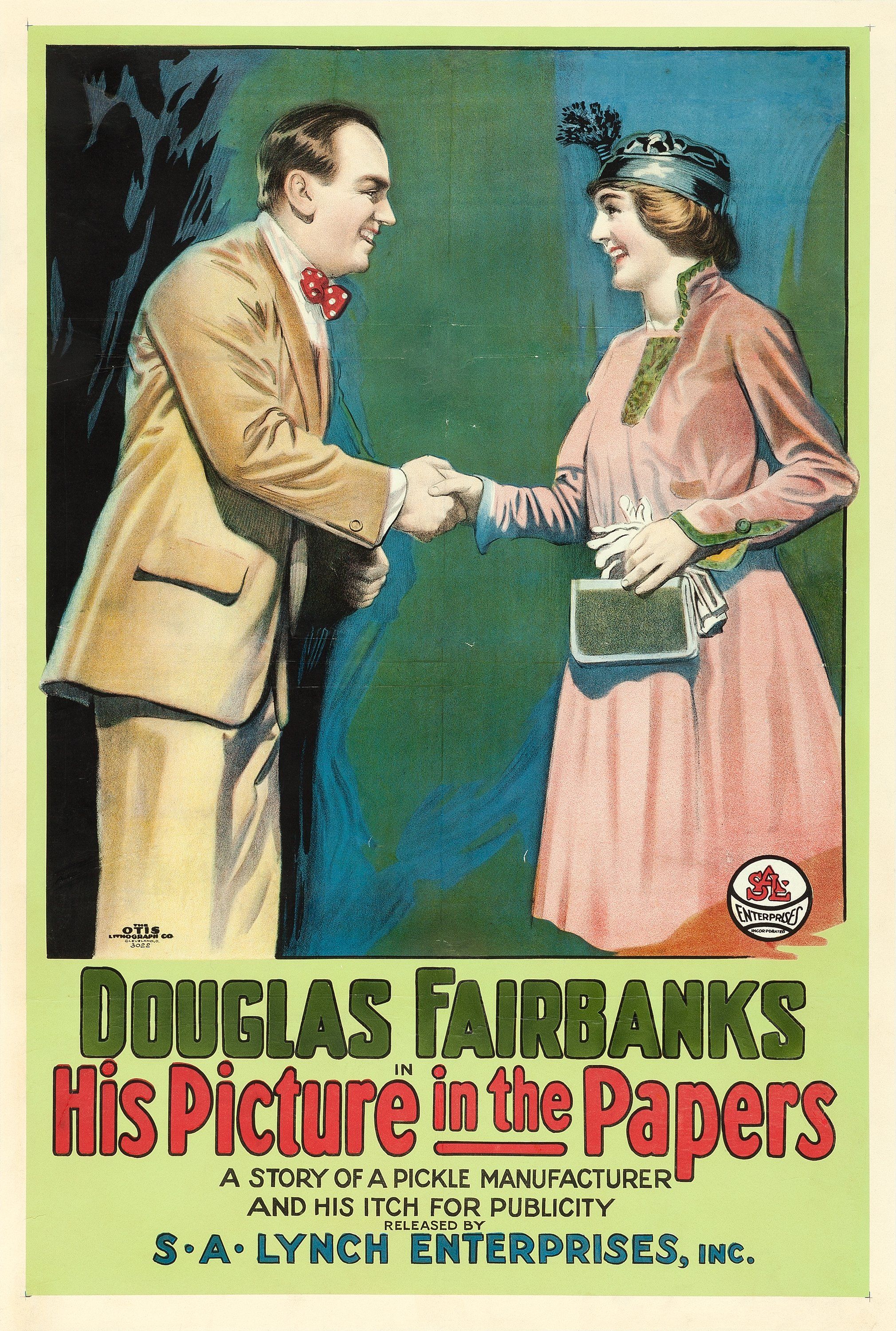 His Picture in the Papers movie poster print