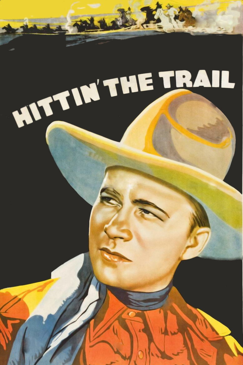 Hittin' the Trail movie poster print
