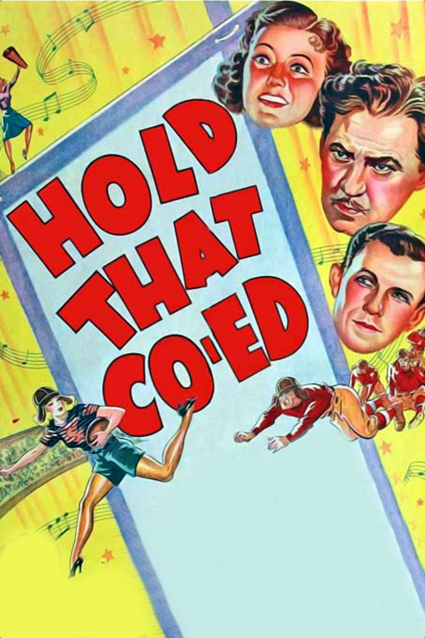 Hold That Co-ed movie poster print