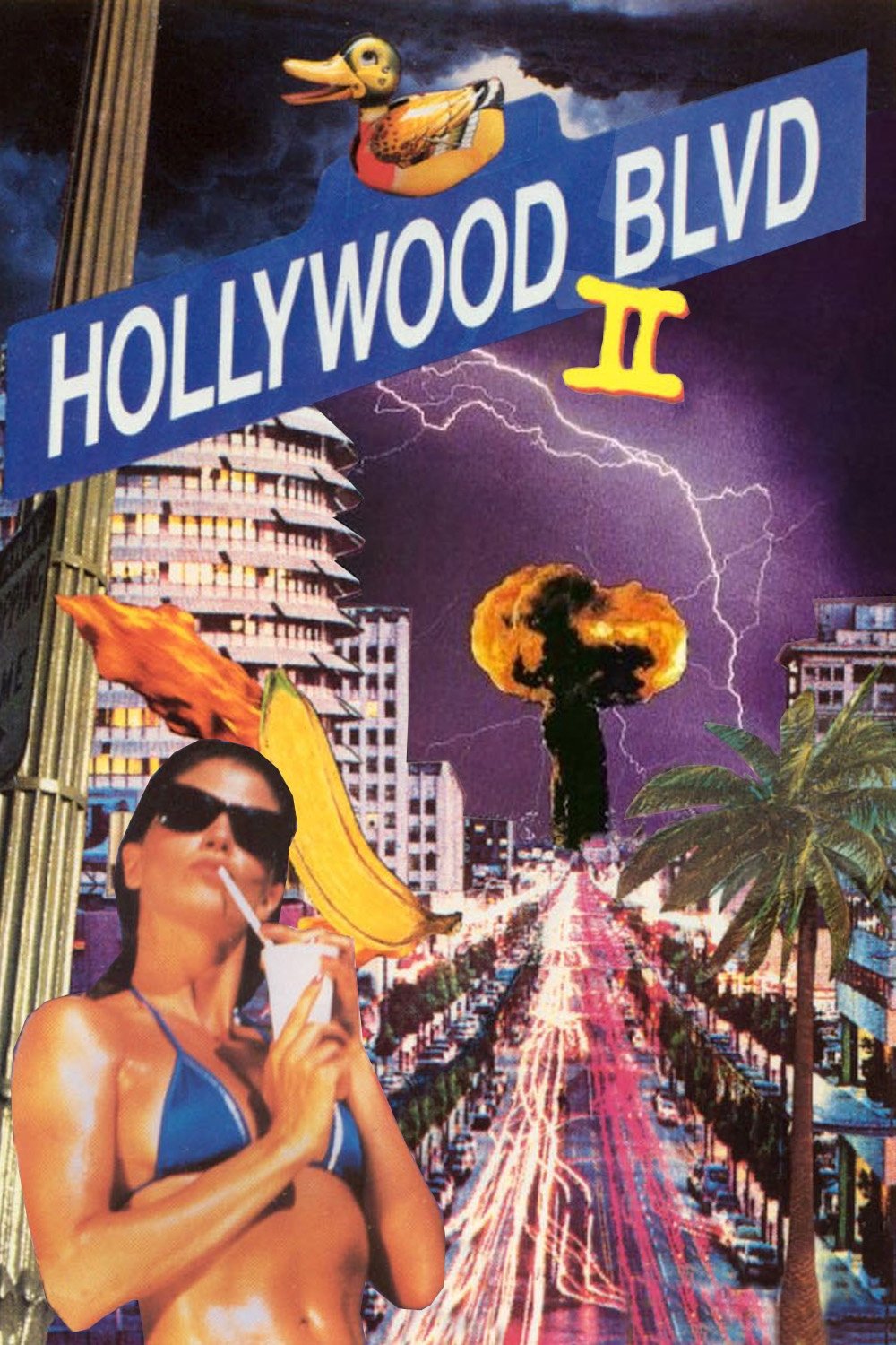 Hollywood Boulevard II movie poster print