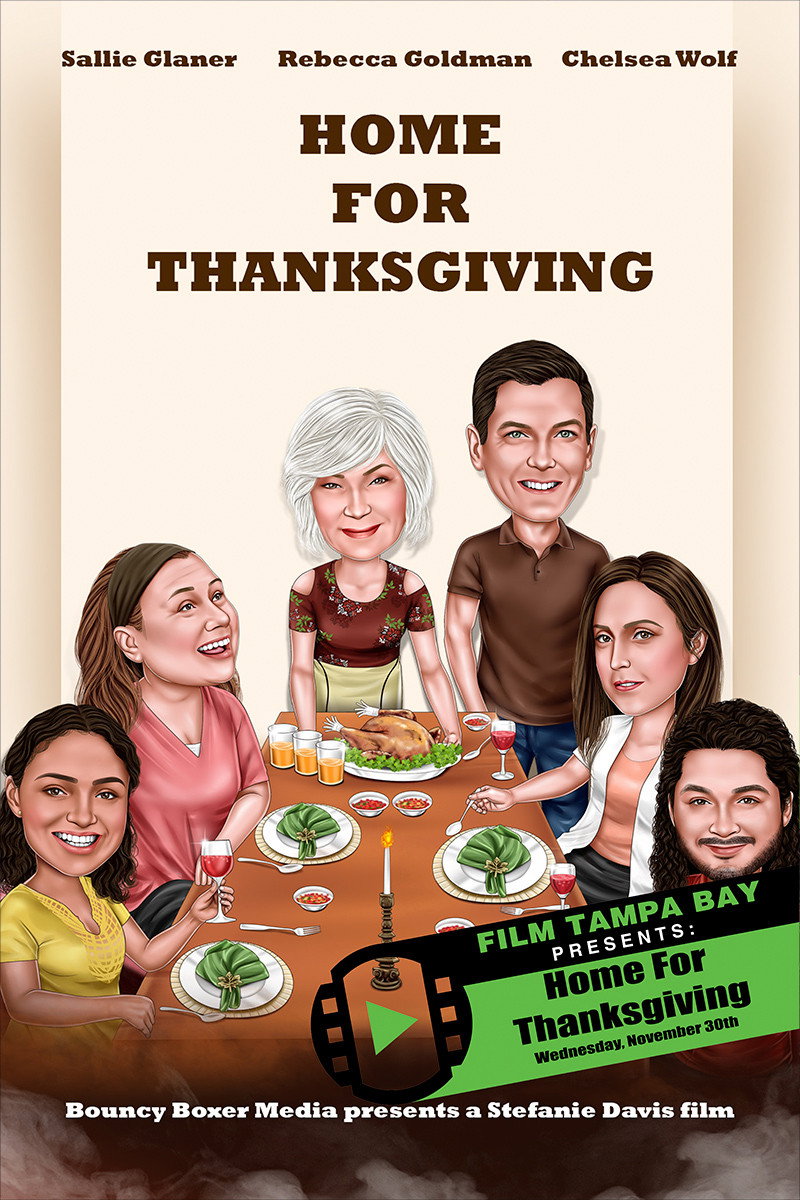 Home for Thanksgiving movie poster print