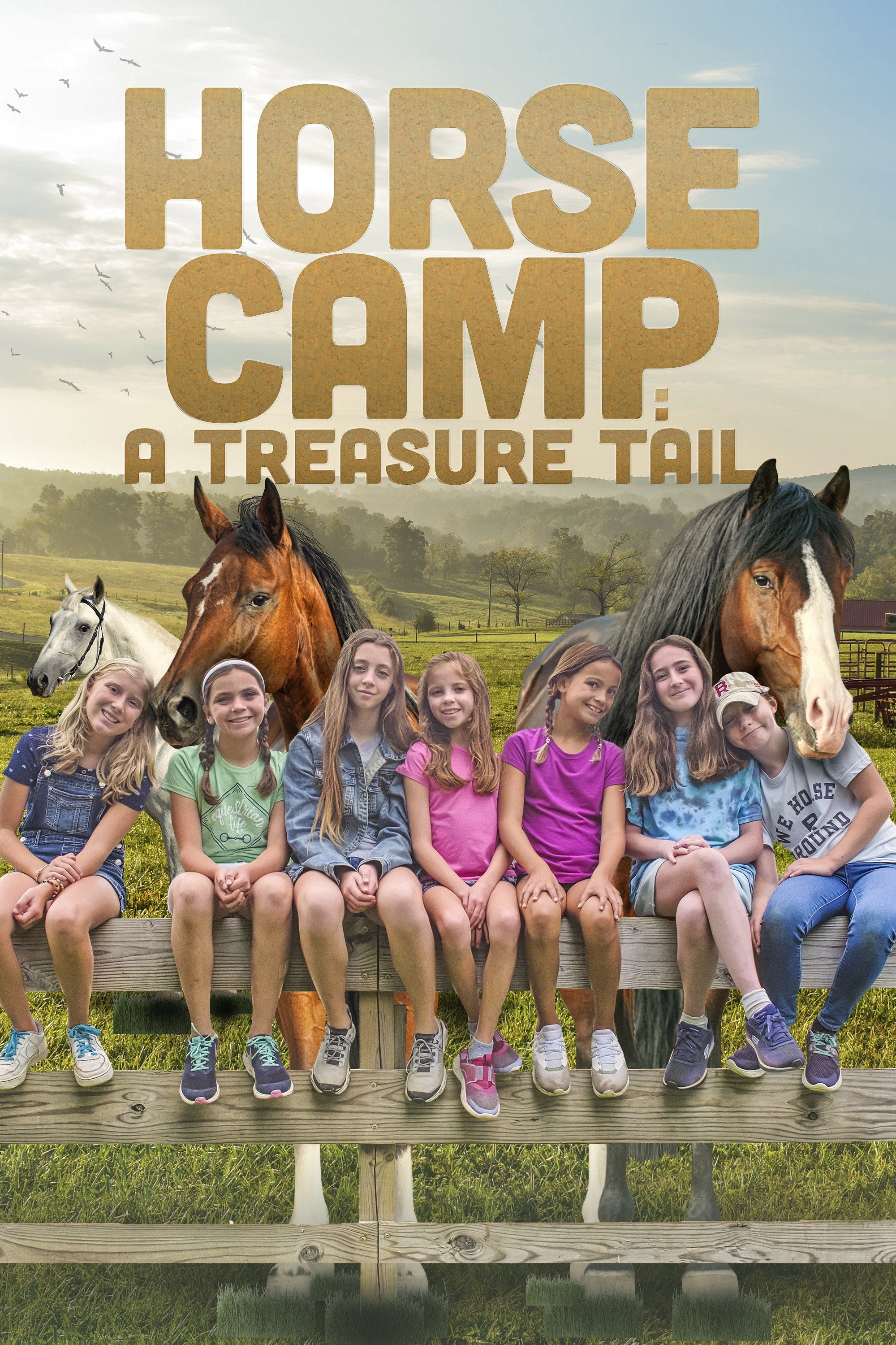 Horse Camp: A Treasure Tail movie poster print