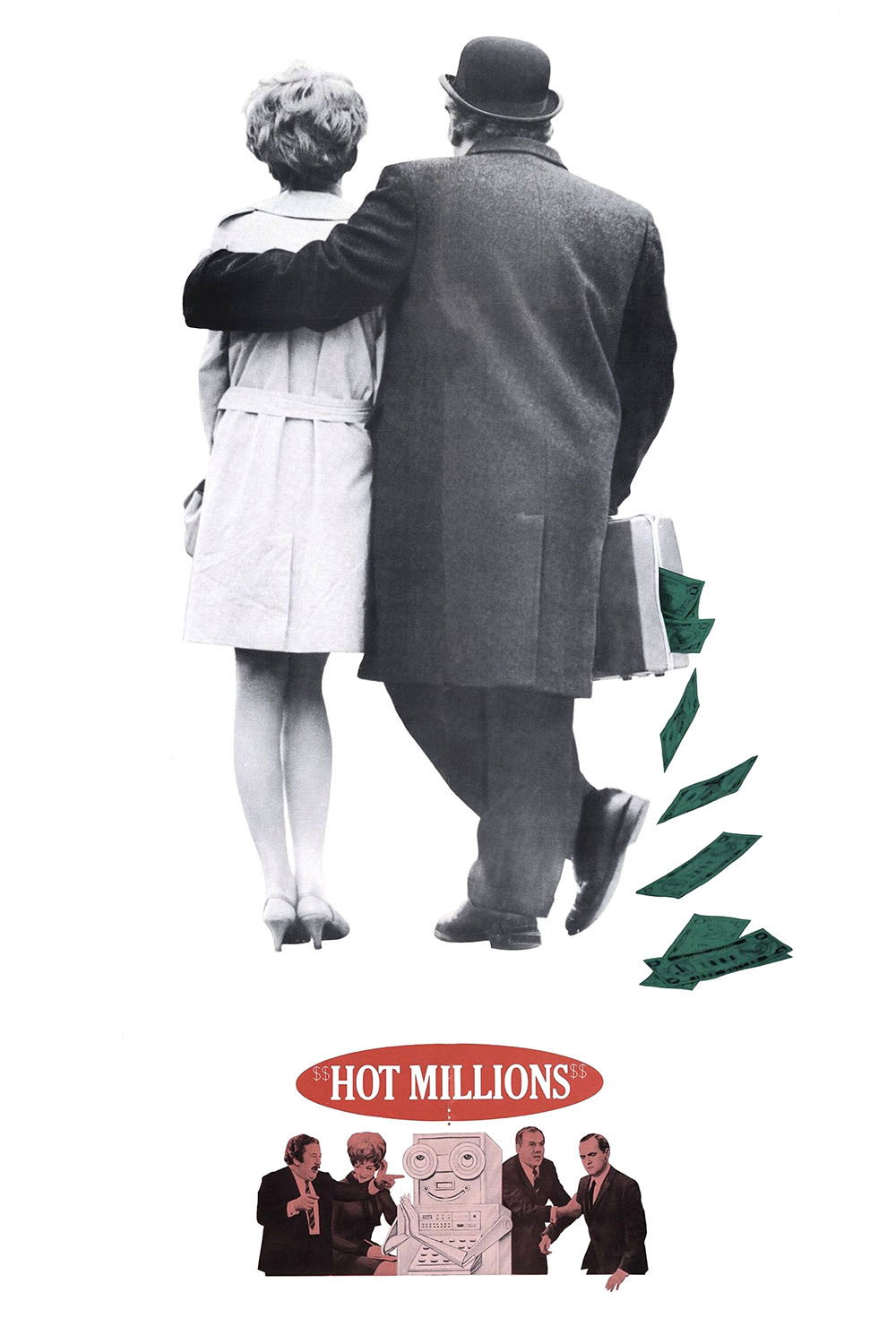 Hot Millions movie poster print
