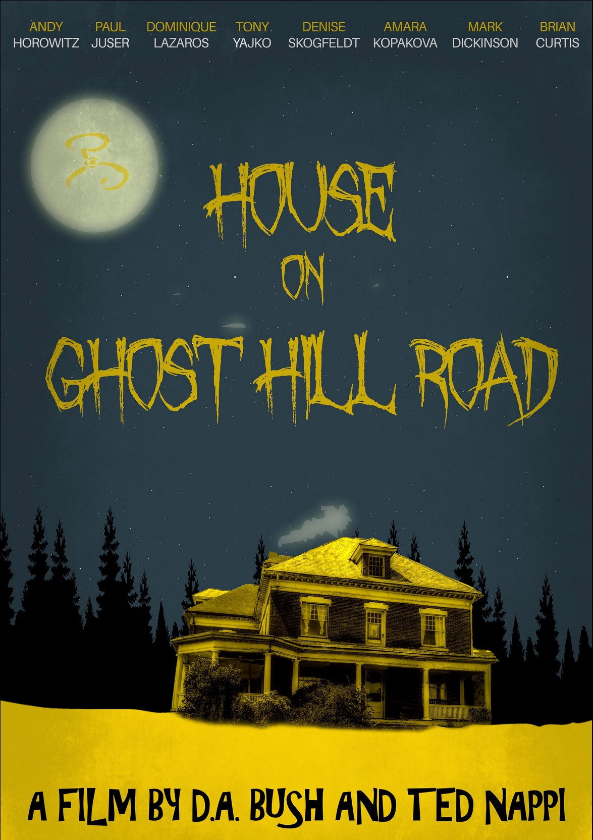 House on Ghost Hill Road movie poster print