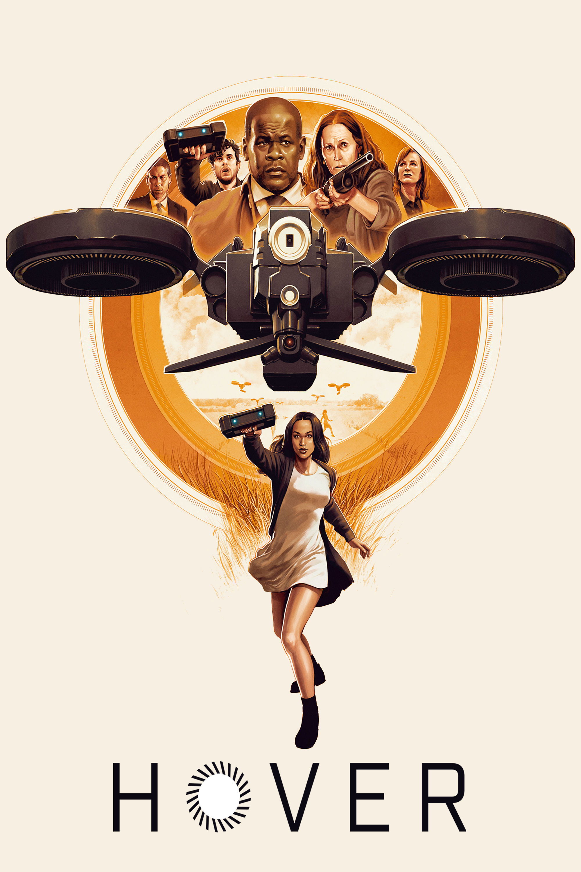 Hover movie poster print