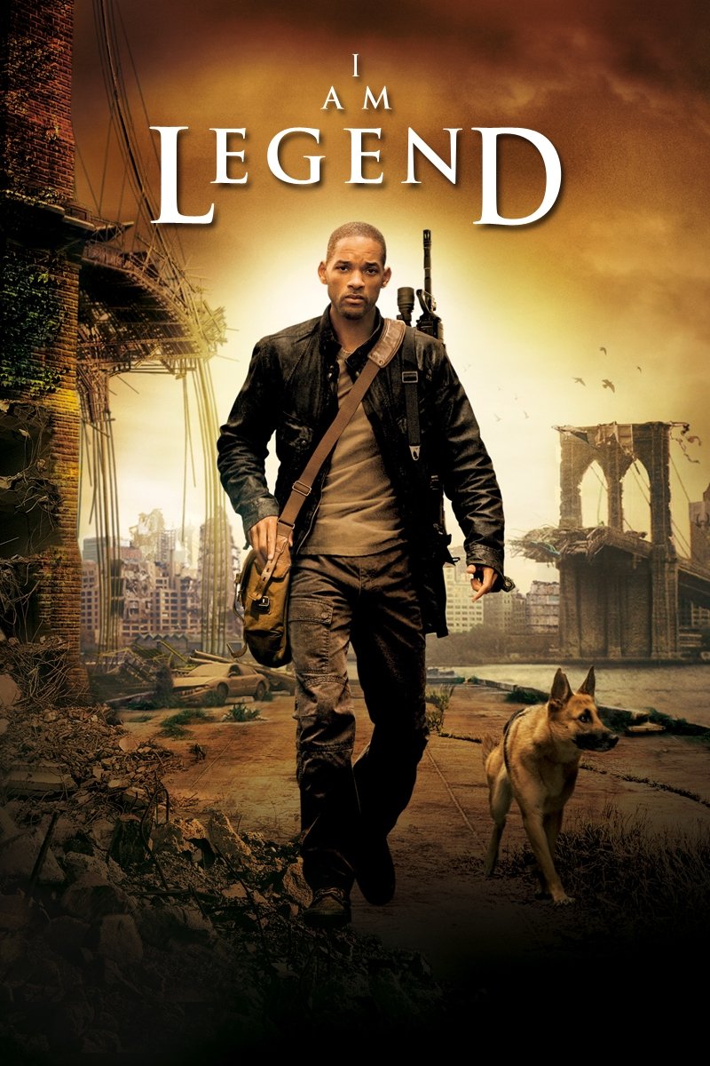 I Am Legend movie poster print