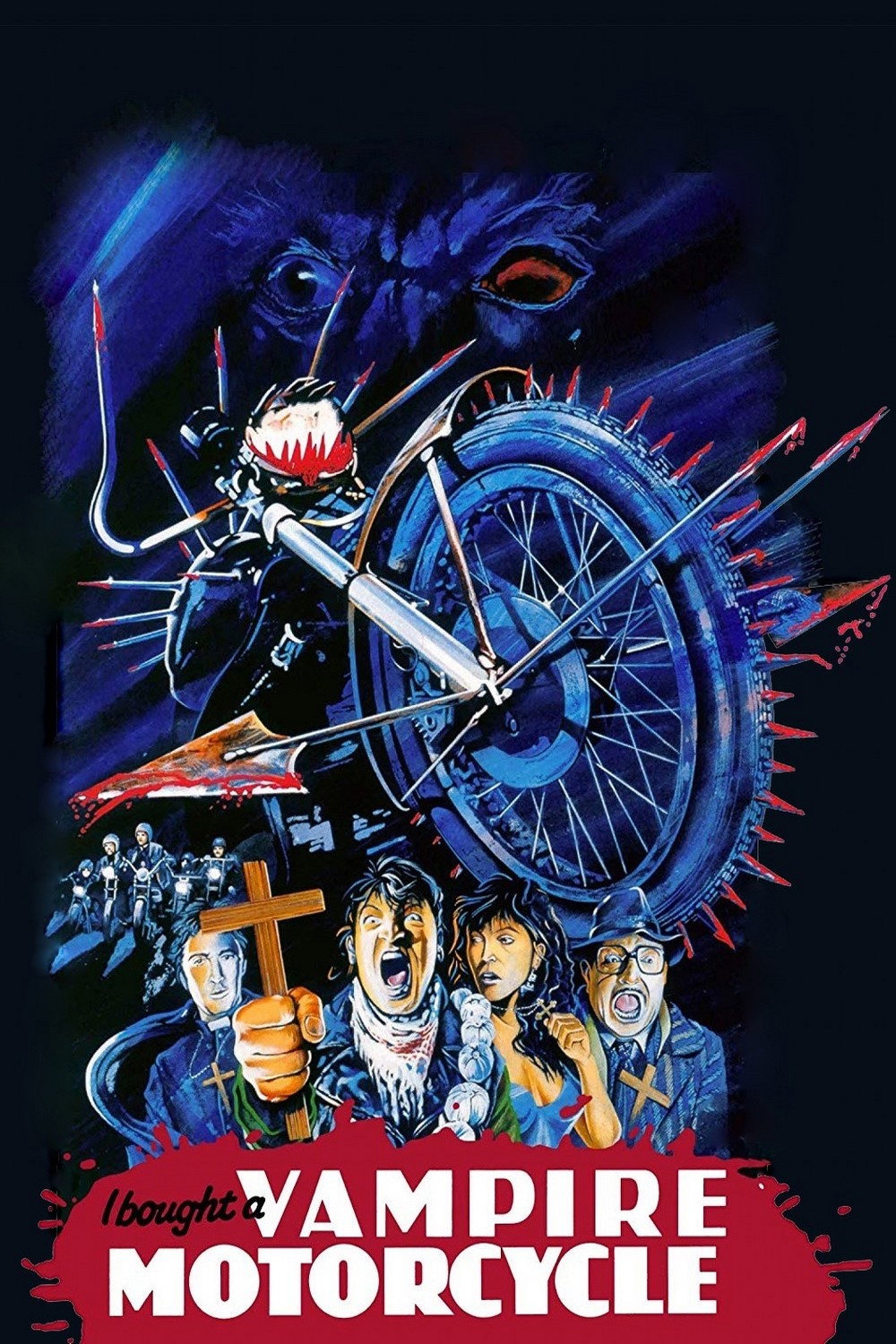 I Bought a Vampire Motorcycle movie poster print