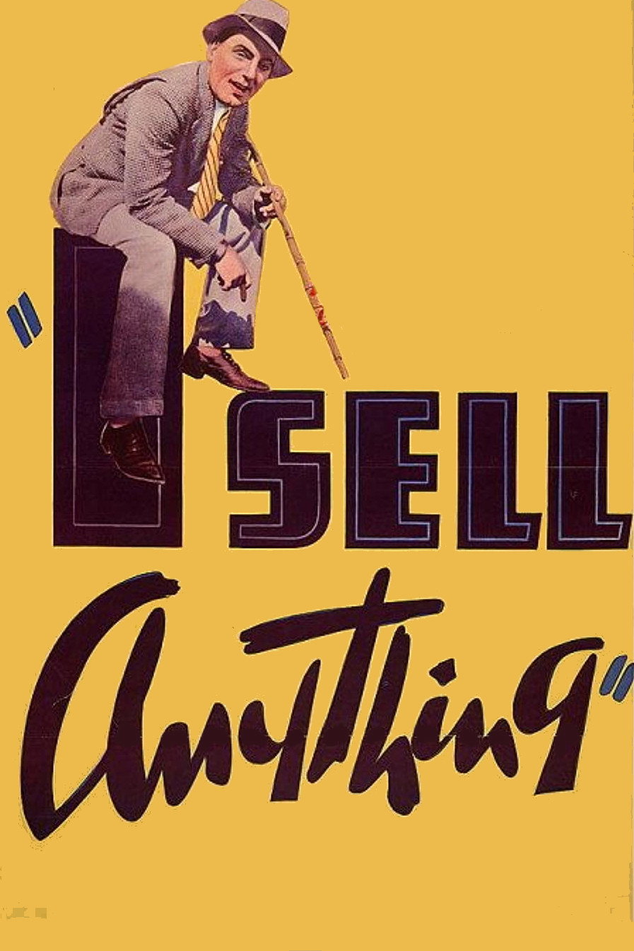 I Sell Anything movie poster print