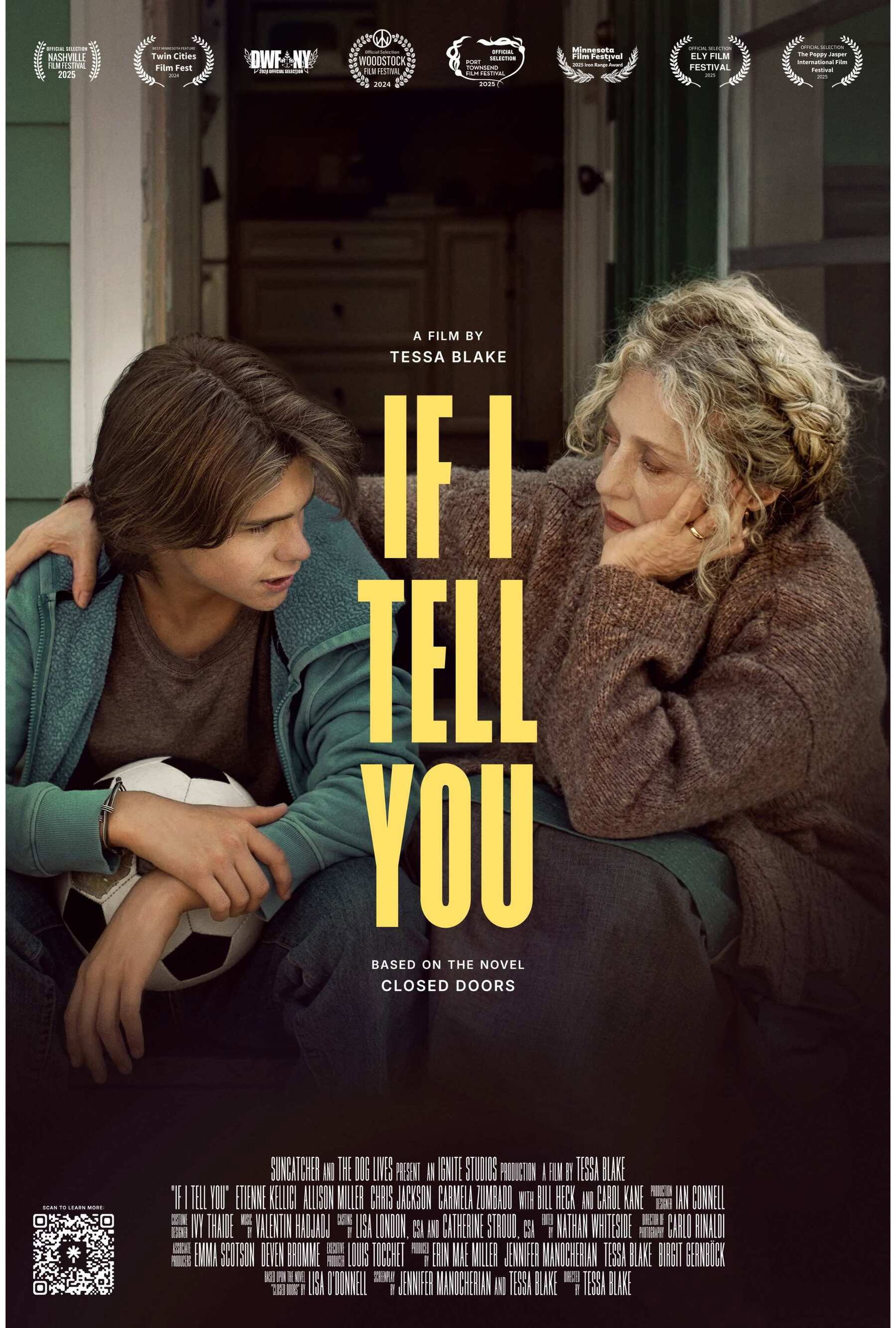 If I Tell You movie poster print