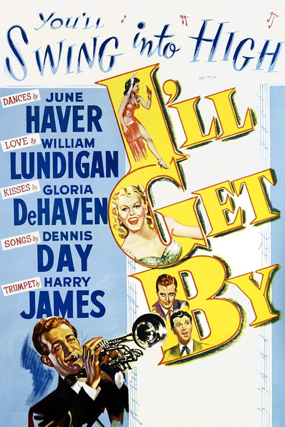 I'll Get By movie poster print