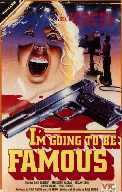 I'm Going to Be Famous movie poster print