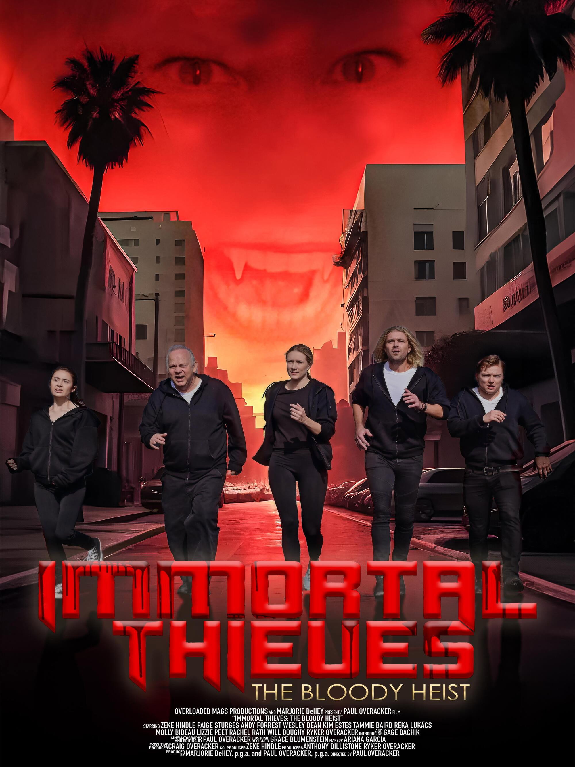 Immortal Thieves: The Bloody Heist movie poster print