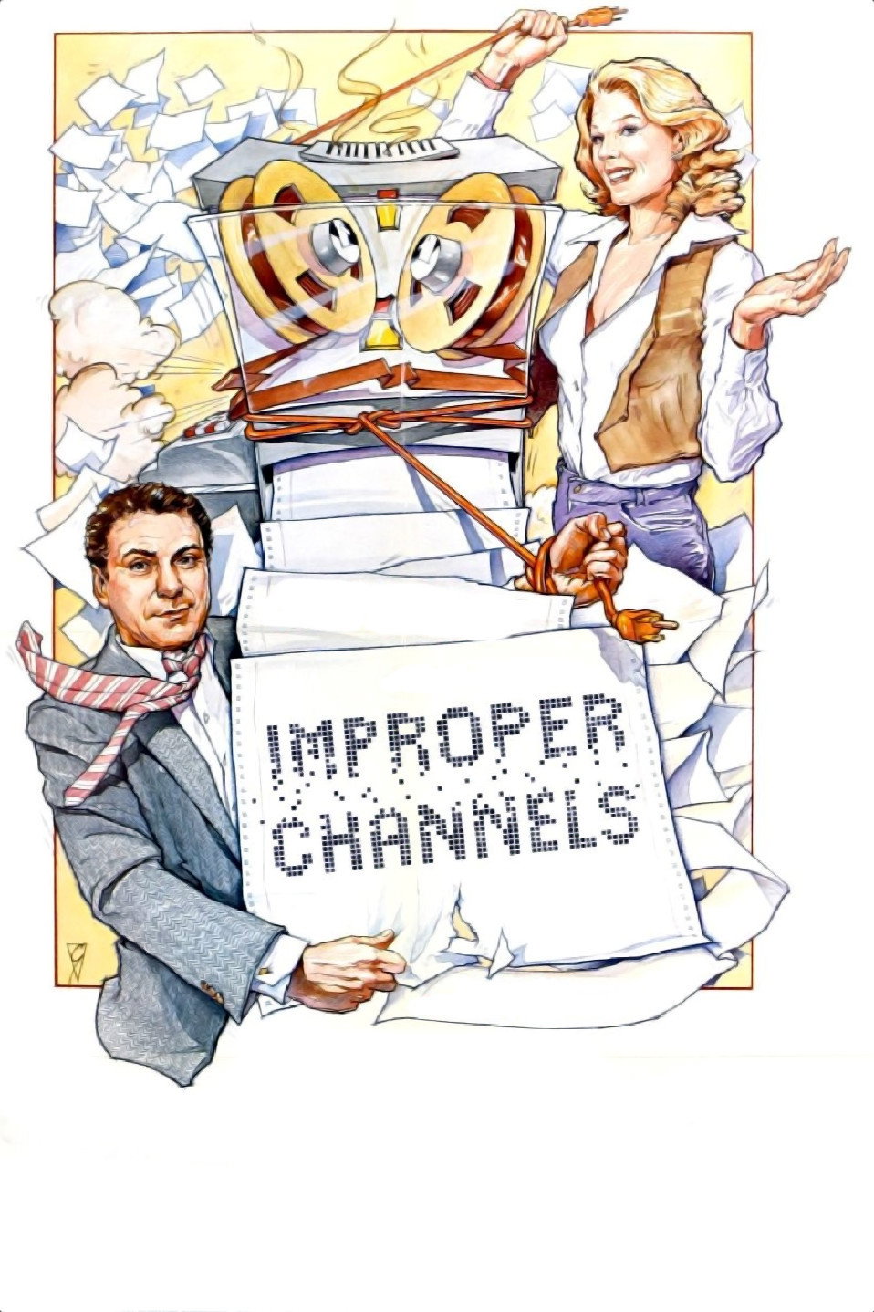 Improper Channels movie poster print