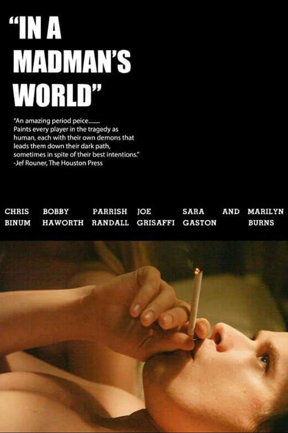In a Madman's World movie poster print