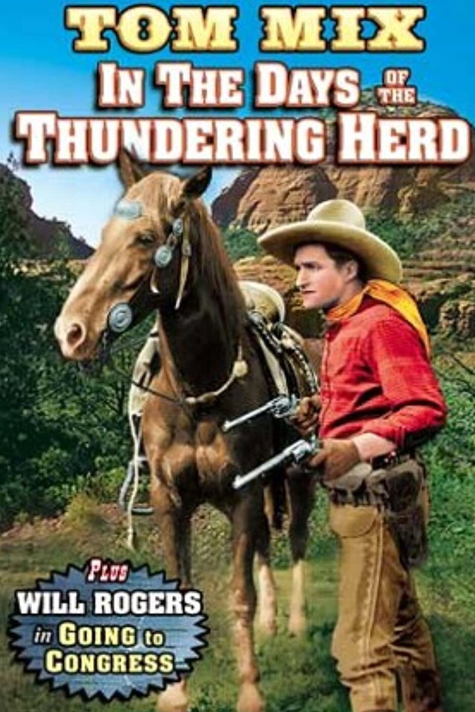 In the Days of the Thundering Herd movie poster print
